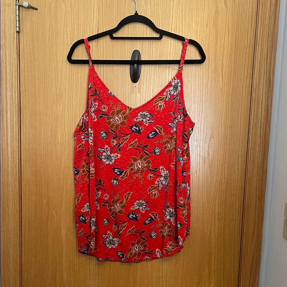 Torrid Ava Floral Red Women's Top